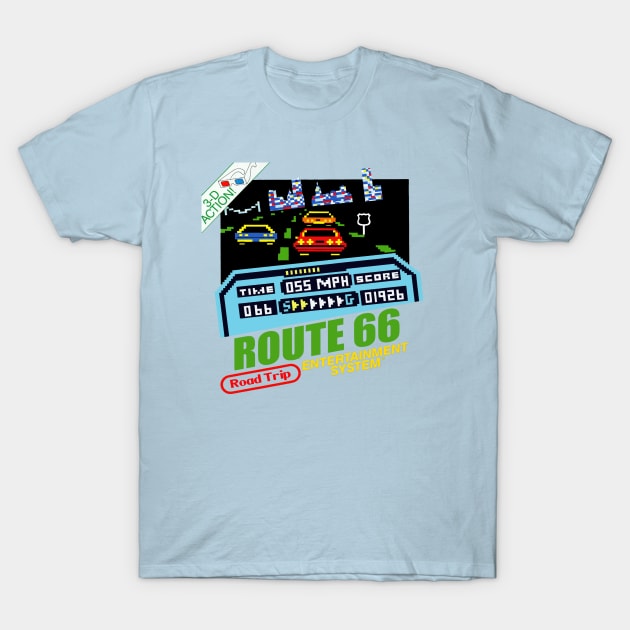 Route Racer T-Shirt by rhysfunk